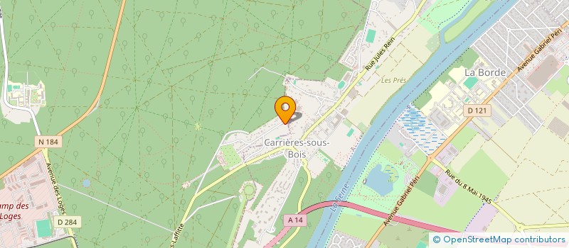 localisation de l'entreprise SOCIETE IMMOBILIERE STELLA  SAINT-GERMAIN-EN-LAYE