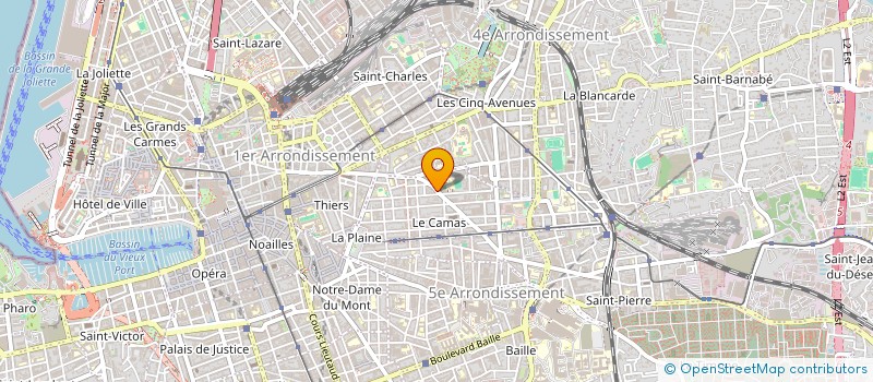 localisation de l'entreprise SOCIETE IMMOBILIERE TOUCHE  MARSEILLE