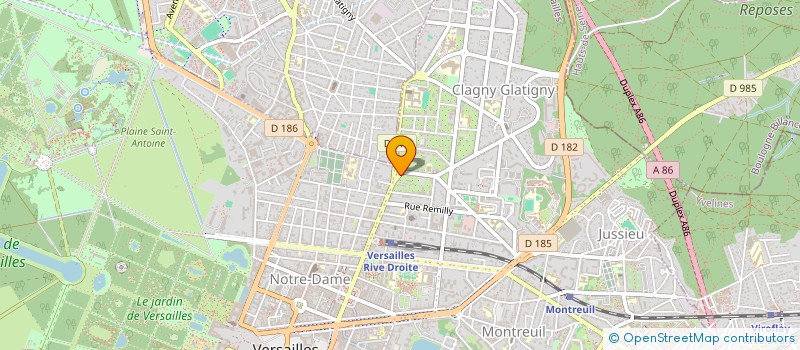localisation de l'entreprise SOCIETE IMMOBILIERE VALAY à VERSAILLES