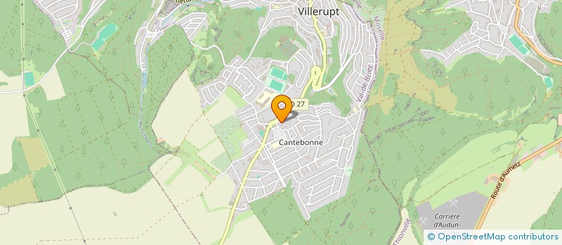 localisation de l'entreprise SOCIETE IMMOBILIERE VANNIERE  VILLERUPT