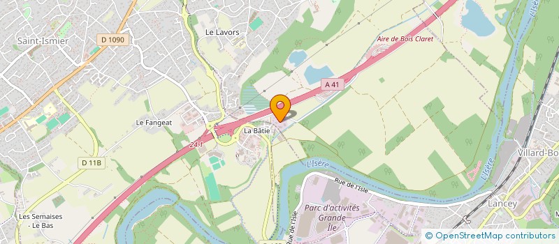 localisation de l'entreprise SOCIETE IMMOBILIERE VARCOISE  SAINT-NAZAIRE-LES-EYMES