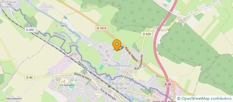 localisation de l'entreprise SOCIETE IMMOBILIERE WALTER SPERGER à BOUTTENCOURT