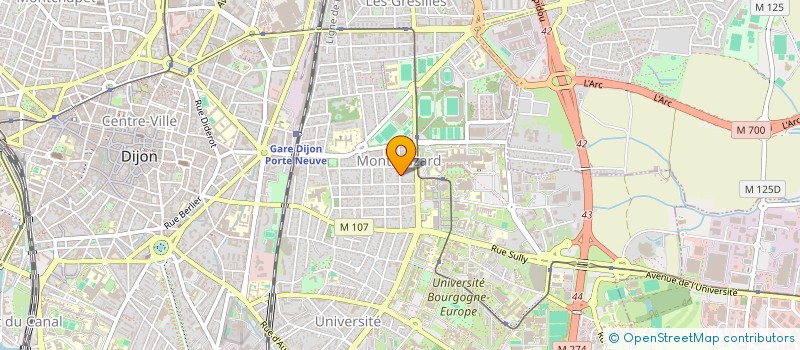 localisation de l'entreprise SOCIETE IMMOBILIERE WEYL à DIJON