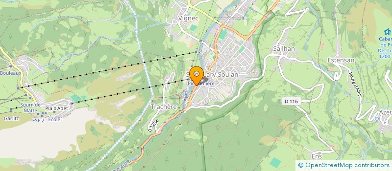 localisation de l'entreprise SOCIETE IMMOBILIERE XRVL  SAINT-LARY-SOULAN