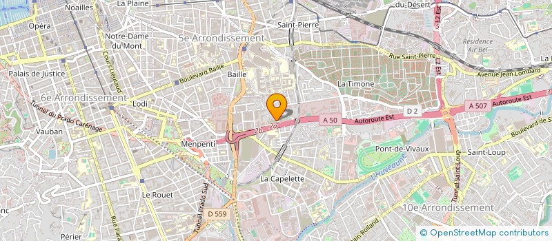 localisation de l'entreprise SOCIETE IMMOTER à MARSEILLE