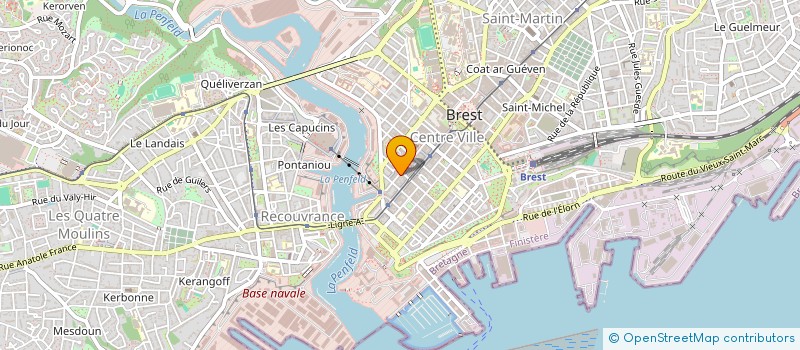 localisation de l'entreprise SOCIETE IMPRESSION à BREST