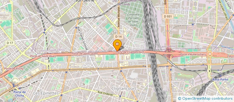 localisation de l'entreprise SOCIETE IN à SAINT-OUEN-SUR-SEINE