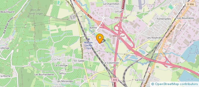 localisation de l'entreprise SOCIETE INCENDIE PROTECTION NATIONALE ET PAR ABREVIATION SIPN à MACON