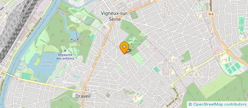 localisation de l'entreprise SOCIETE INCLUSIVE à DRAVEIL