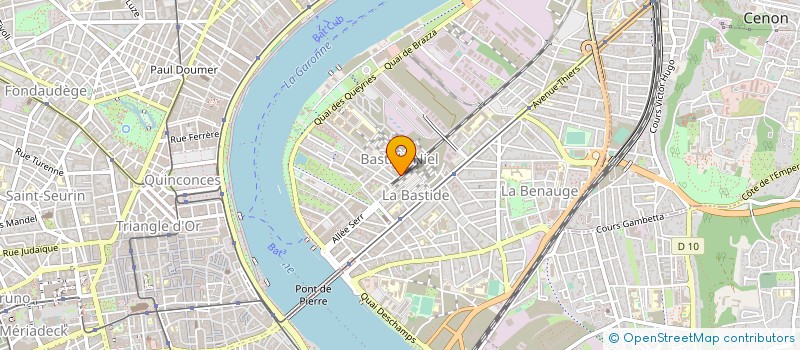localisation de l'entreprise SOCIETE INDUSTRIELLE D'APPLICATION TECHNOLOGIQUE ELECTRICITE ET ELECTRONIQUE à BORDEAUX