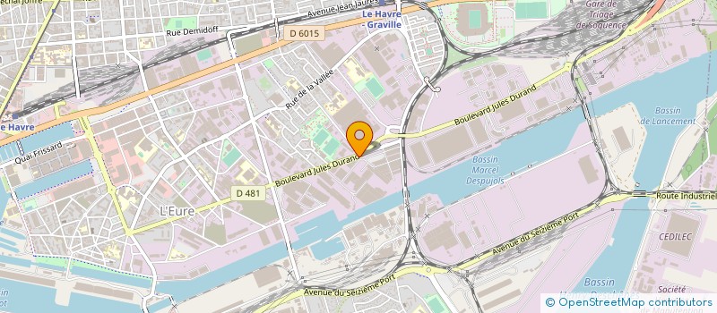 localisation de l'entreprise SOCIETE INDUSTRIELLE D'ELECTRICITE à LE HAVRE