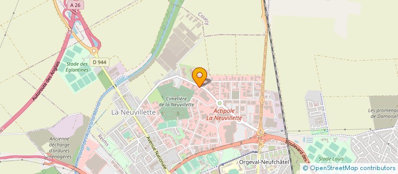 localisation de l'entreprise SOCIETE INDUSTRIELLE D'INTERVENTION  REIMS