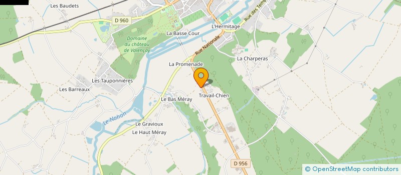 localisation de l'entreprise SOCIETE INDUSTRIELLE DE BEAULIEU à VALENCAY