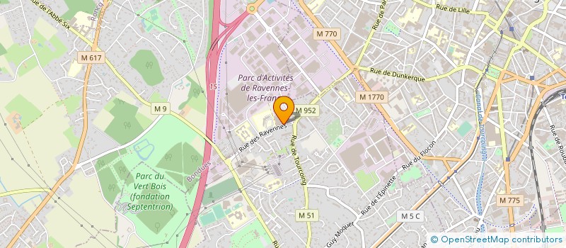 localisation de l'entreprise SOCIETE INDUSTRIELLE DE BONDUES  BONDUES