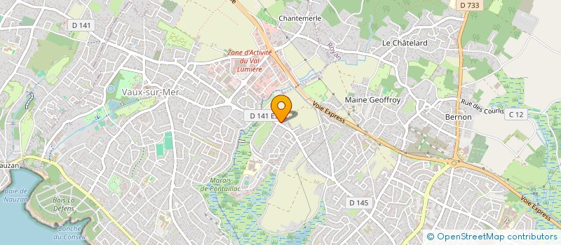 localisation de l'entreprise SOCIETE INDUSTRIELLE DE CONSTRUCTION  ROYAN