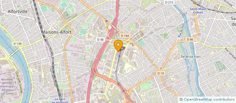 localisation de l'entreprise SOCIETE INDUSTRIELLE DE DIFFUSION à CRETEIL