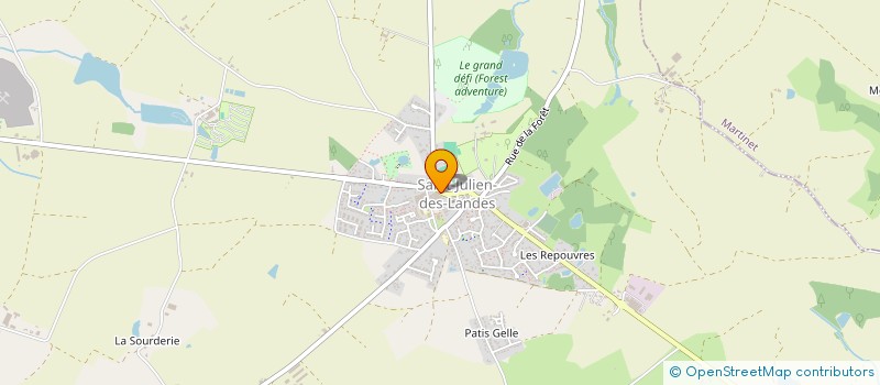 localisation de l'entreprise SOCIETE INDUSTRIELLE DE LAMELLE SIL à SAINT-JULIEN-DES-LANDES