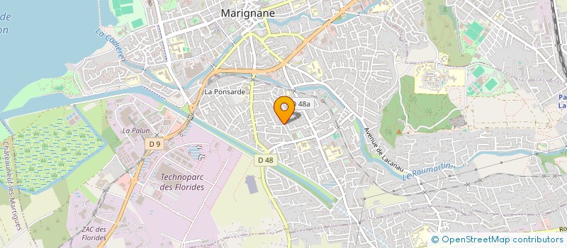 localisation de l'entreprise SOCIETE INDUSTRIELLE DE MENUISERIE CORSO à MARIGNANE