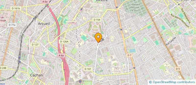 localisation de l'entreprise SOCIETE INDUSTRIELLE DE NETTOYAGE à VILLEJUIF