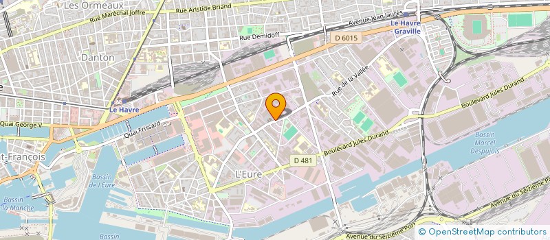 localisation de l'entreprise SOCIETE INDUSTRIELLE DE REALISATION ET D'IMPRESSION SERIGRAPHIQUE à LE HAVRE