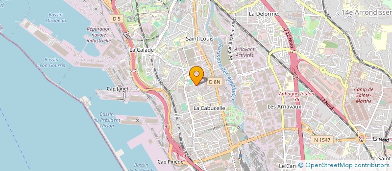 localisation de l'entreprise SOCIETE INDUSTRIELLE DE TRAFIC MARITIME à MARSEILLE