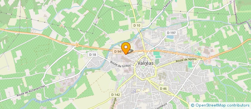 localisation de l'entreprise SOCIETE INDUSTRIELLE DE VALREAS à VALREAS