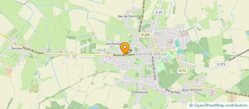 localisation de l'entreprise SOCIETE INDUSTRIELLE DU MEUBLE EUROPEEN à PIERRE-DE-BRESSE