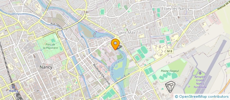 localisation de l'entreprise SOCIETE INDUSTRIELLE ET COMMERCIALE KAHN  NANCY