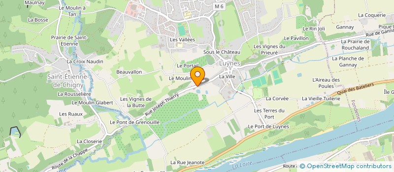 localisation de l'entreprise SOCIETE INDUSTRIELLE LUYNOISE  LUYNES