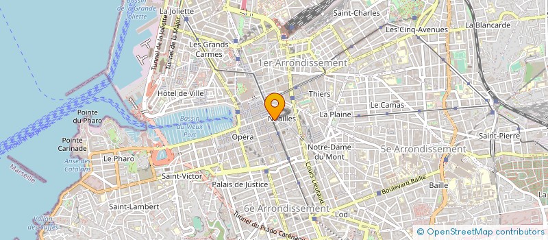 localisation de l'entreprise SOCIETE INDUSTRIELLE MARBRES MASSA DUMON à MARSEILLE