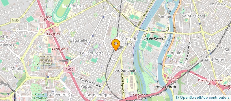 localisation de l'entreprise SOCIETE INFORMATION ET PUBLICITE à TOULOUSE