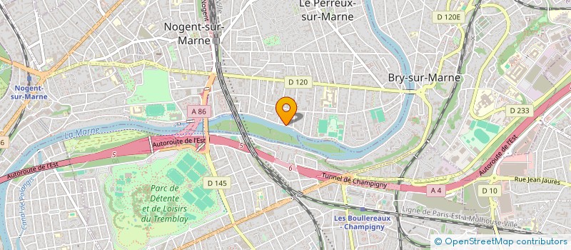 localisation de l'entreprise SOCIETE INFORMATIQUE ALTERNATIVE INFORAL à LE PERREUX-SUR-MARNE