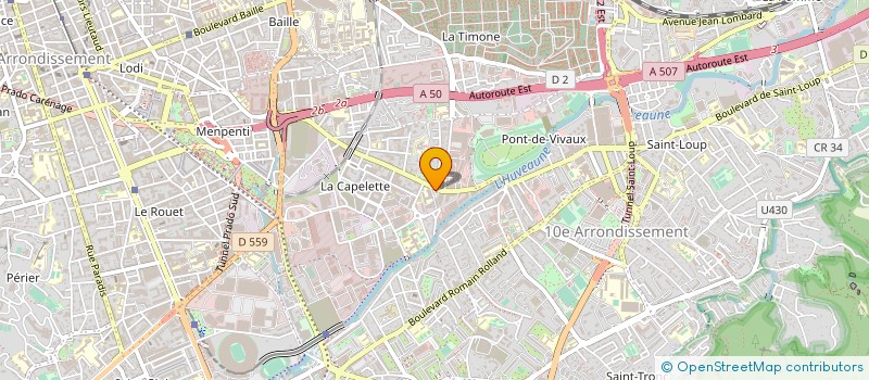 localisation de l'entreprise SOCIETE INFORMATIQUE SE PROVENCE à MARSEILLE