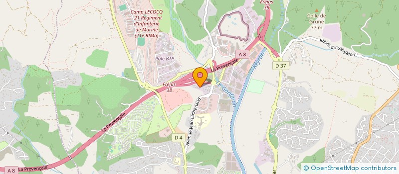 localisation de l'entreprise SOCIETE INFORMATIQUE SERVICE à FREJUS
