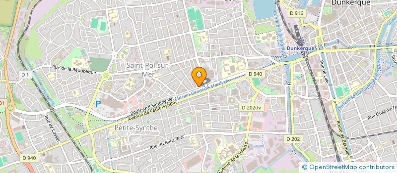 localisation de l'entreprise SOCIETE INGELAERE AUTOMOBILES à DUNKERQUE