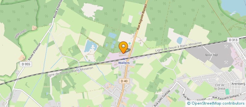 localisation de l'entreprise SOCIETE INGENIERIE AMENAGEMENT MAINTENANCE  WALLERS