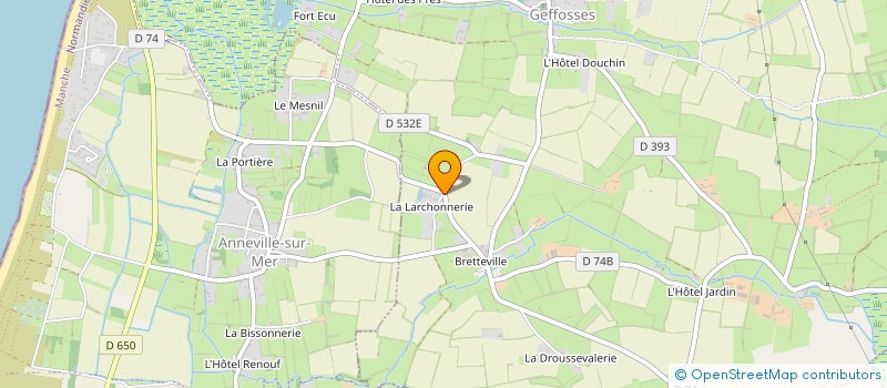 localisation de l'entreprise SOCIETE INNOCENT DELOUPY  GEFFOSSES