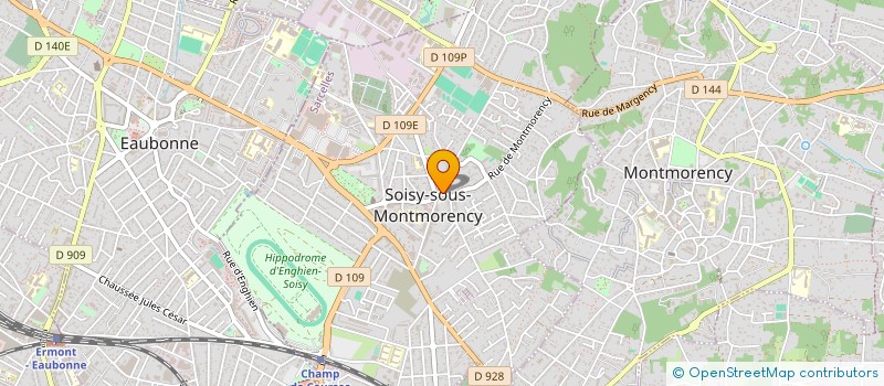 localisation de l'entreprise SOCIETE INSERGUEIX ET COMPAGNIE à SOISY-SOUS-MONTMORENCY