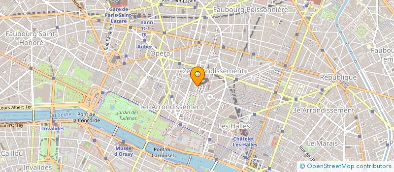 localisation de l'entreprise SOCIETE INTER ACTIVITES à PARIS