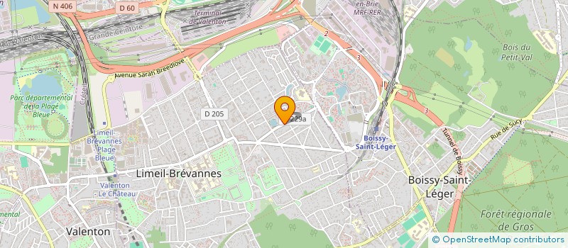 localisation de l'entreprise SOCIETE INTERCHAUFFE à LIMEIL-BREVANNES