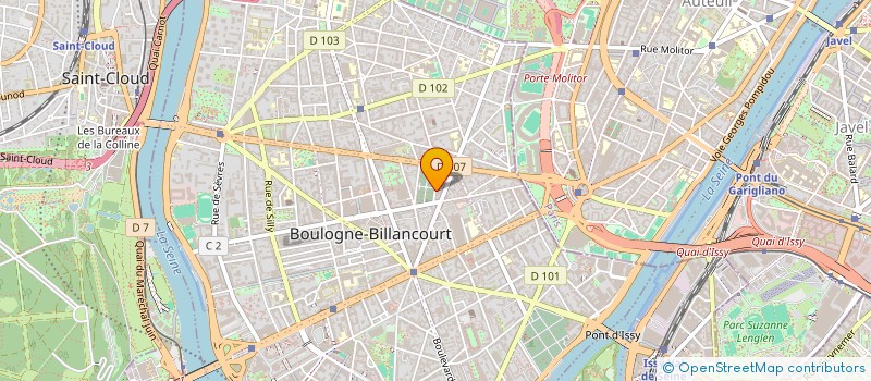localisation de l'entreprise SOCIETE INTERNATIONAL PARISIENNE à BOULOGNE-BILLANCOURT