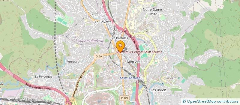localisation de l'entreprise SOCIETE INTERNATIONALE D'APPROVISIONNEMENT EN MATERIEL ELECTRIQUE - SIAME à MARSEILLE