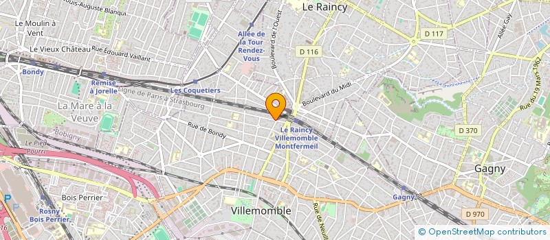 localisation de l'entreprise SOCIETE INTERNATIONALE D INTERMEDIATION D ASSURANCES à VILLEMOMBLE
