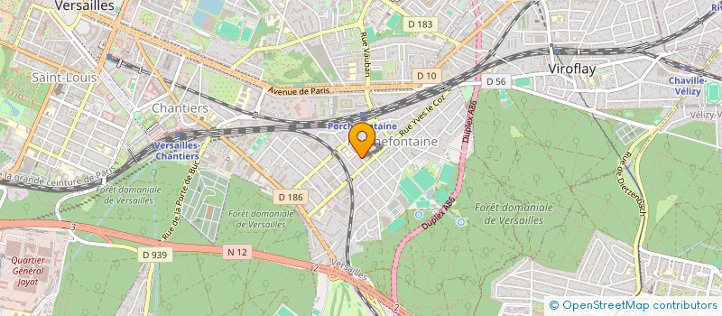 localisation de l'entreprise SOCIETE INTERNATIONALE DE BALISTIQUE à VERSAILLES