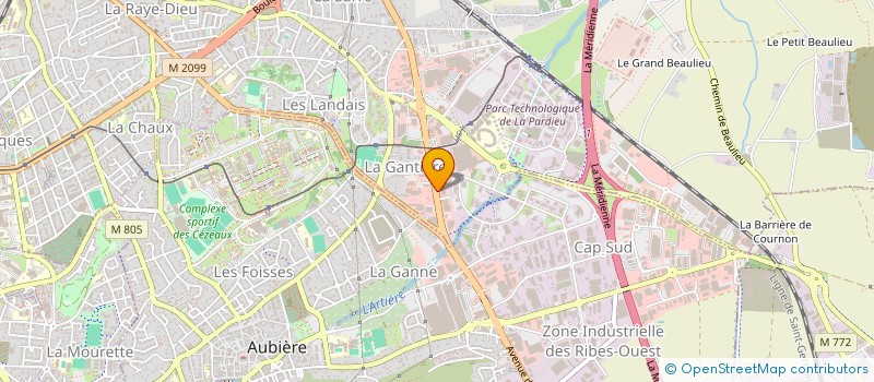 localisation de l'entreprise SOCIETE INTERNATIONALE DE CONFORT AMEUBLEMENT ET LOISIRS à CLERMONT-FERRAND