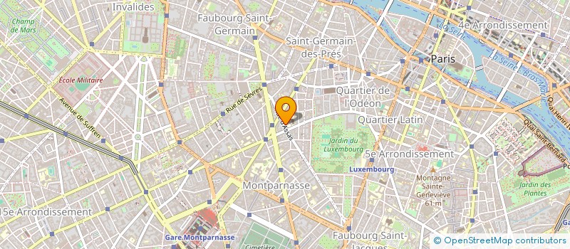 localisation de l'entreprise SOCIETE INTERNATIONALE DE DROIT CANONIQUE ET DE LEGISLATIONS RELIGIEUSES COMPAREES  PARIS