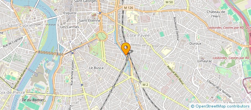 localisation de l'entreprise SOCIETE INTERNATIONALE DE LA GASTRONOMIE à TOULOUSE