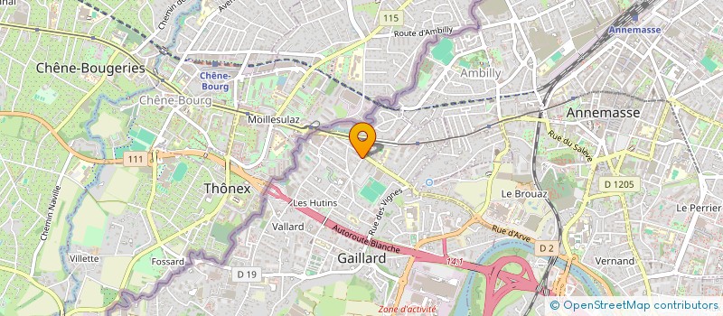 localisation de l'entreprise SOCIETE INTERNATIONALE DE SERVICE IMMOBILIER à GAILLARD