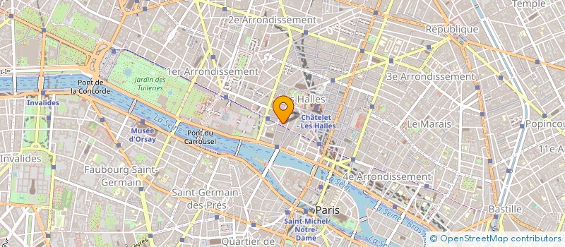 localisation de l'entreprise SOCIETE INTERNATIONALE DE SERVICES à PARIS