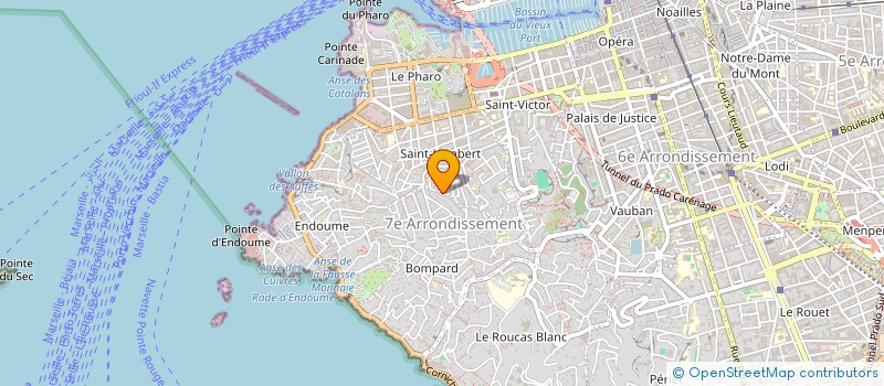 localisation de l'entreprise SOCIETE INTERNATIONALE DE SERVICES ET PRESTATIONS EN ENGINEERING ET ORGANISATION SISPEO  MARSEILLE